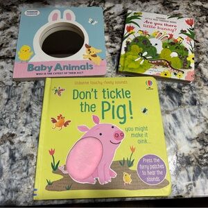3 Hardcover Baby Books